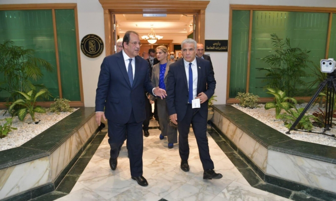 الهدف من زيارة لبيد إلى القاهرة... الزيارة عينها
