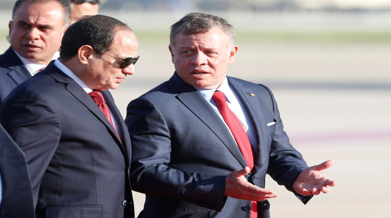اتصال هاتفي بين السيسي والملك عبد الله الثاني.. ما الذي دار بينهما؟