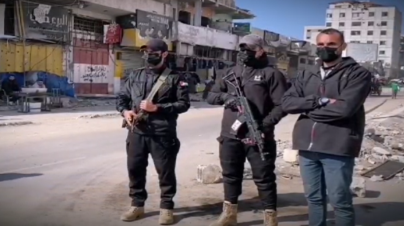 الأجهزة الأمنية في قطاع غزة تعاود إنتشارها لضبط الأمن وحركة المواطنين