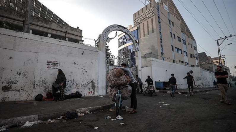 الإحتلال يبرر استهداف مستشفى المعمداني:مركز قيادة حماس