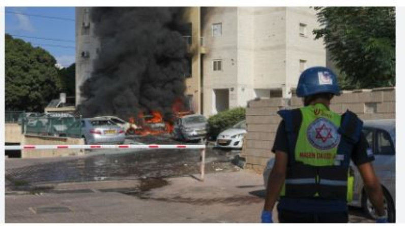 المقاومة ترد على مجازر الاحتلال ضد المدنيين برشقة صاروخية (فيديو)